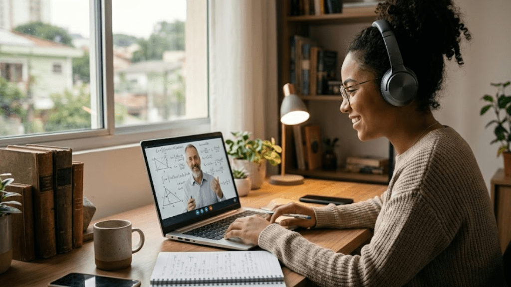 Por Que o Modelo Online é Ideal para Aulas Particulares